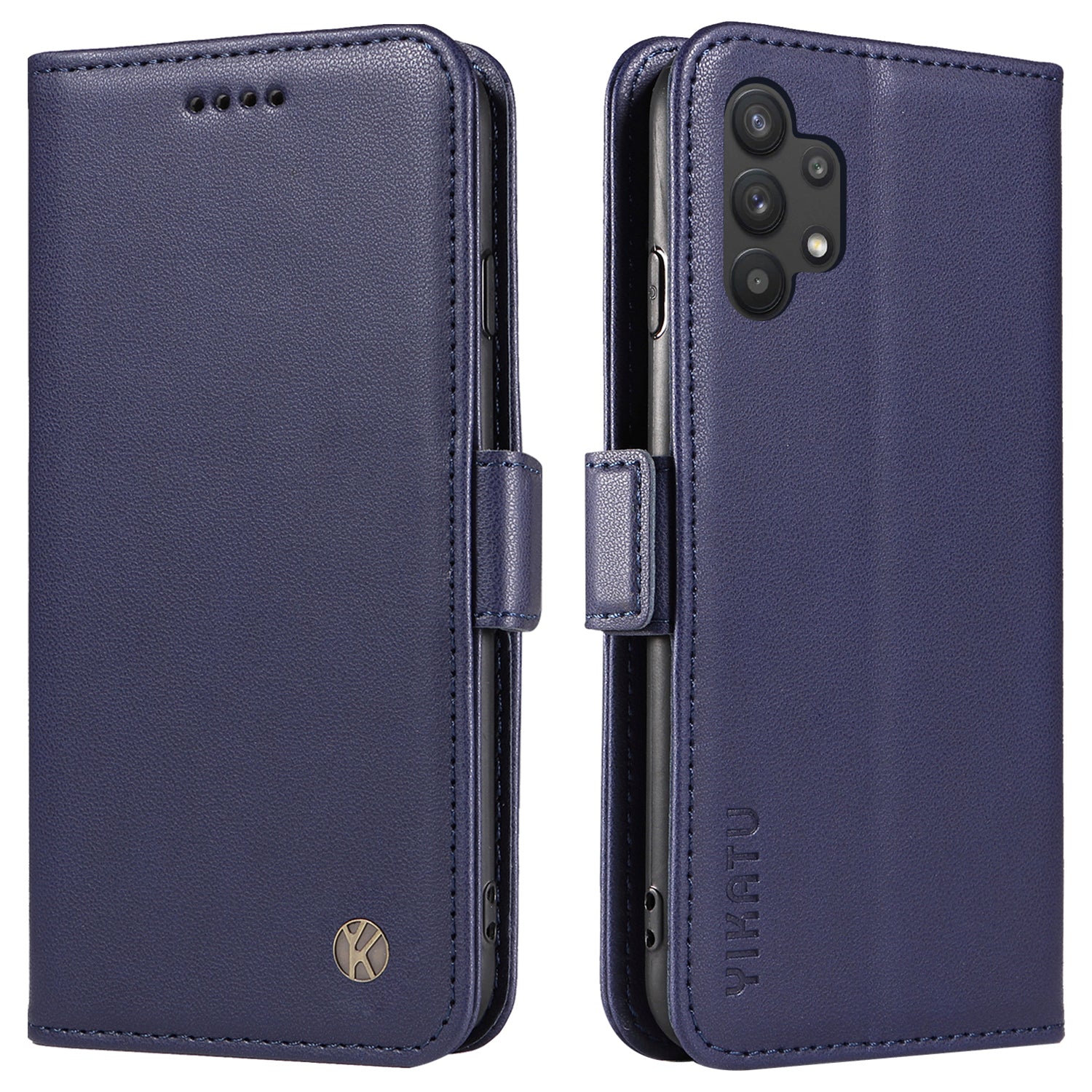 Pouzdro YIKATU YK-003 pro magnetický telefon Samsung Galaxy A32 5G / M32 5G kožené pouzdro proti pádu Pouzdro YIKATU YK-003 pro magnetický telefon Samsung Galaxy A32 5G / M32 5G kožené pouzdro proti pádu